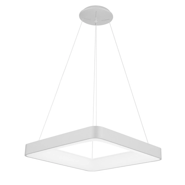 Lampa wisząca Giacinto dł. 60cm 50W LED ciepła biel 3000K | biały