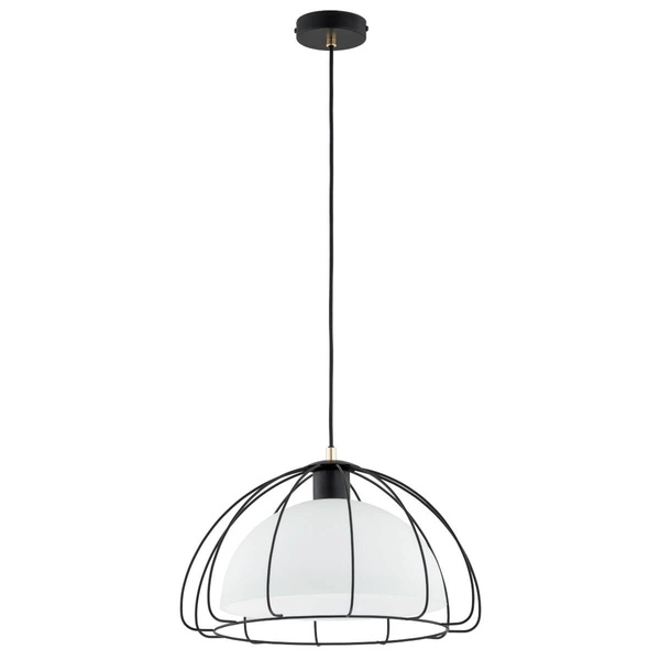 Lampa wisząca NERSY śr. 40cm E27 | czarny