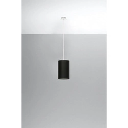 Nowoczesna lampa wisząca OTTO SL.0742 15cm czarna 1xE27