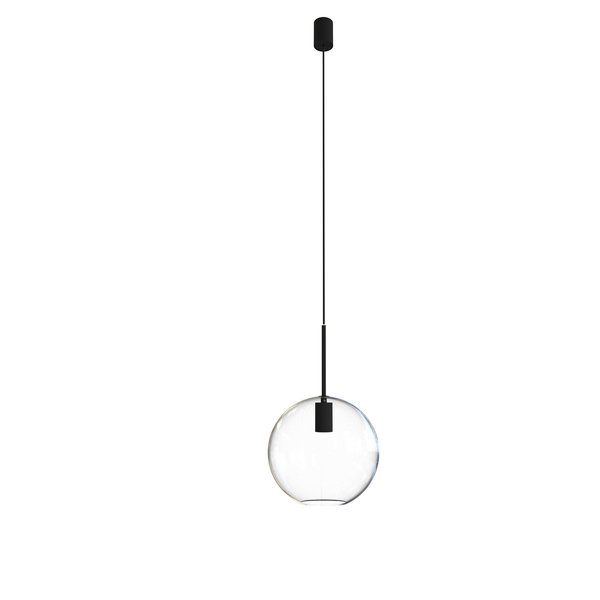 Lampa wisząca SPHERE L śr.25 cm E27 | czarny