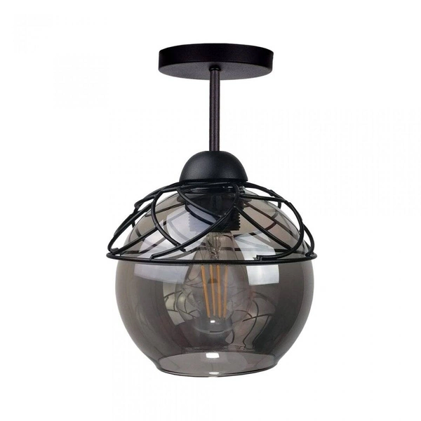 Lampa sufitowa 1xE27 MERA BLACK