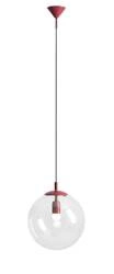 LAMPA WISZĄCA GLOBE RED WINE