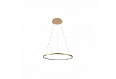 Lampa wisząca Italux Vinola 40cm 24W LED barwa zmienna | złoty