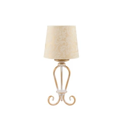 Klasyczna Lampka biurkowa SOFIA wys. 45cm 1xE27 15W IP20 | Złoty