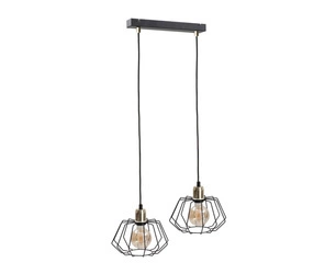 Lampa wisząca 2xE27 LUNA GOLD