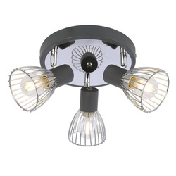 Lampa sufitowa MODO plafon 98-61546 czarny/chrom 3xE14