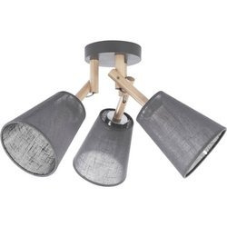 Nowoczesna lampa sufitowa VAIO GRAY 658 3xE27