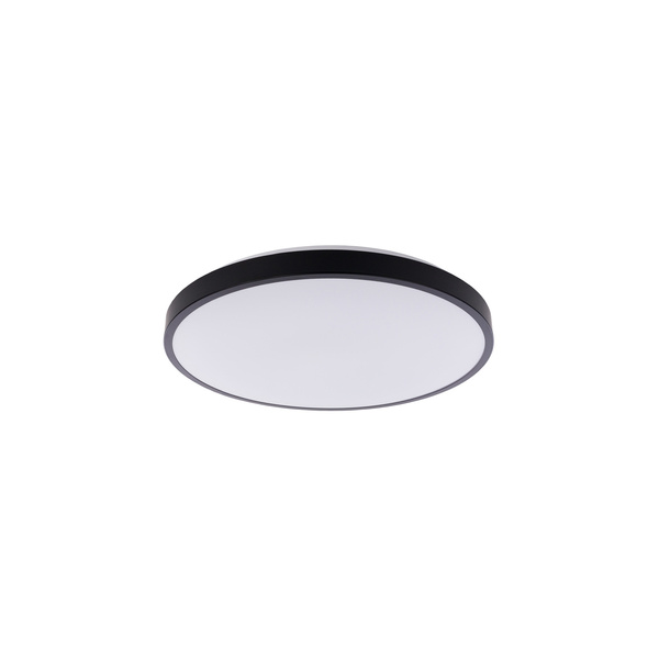 Plafon AGNES ROUND LED PRO 38,5cm 22W barwa ciepła 3000K IP44 | czarny