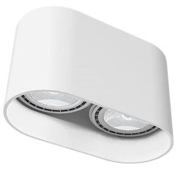 Lampa sufitowa OVAL WHITE 9241