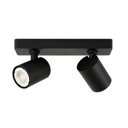 ,Lampa sufitowa (spot) Lumsi SPL-2071-2-MB-BL,, czarna,, 2x35W GU10,