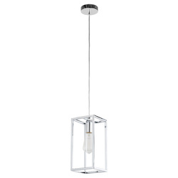 Lampa wisząca SIGALO dł. 14cm E27 | chrom