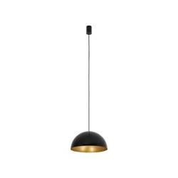 Lampa wisząca HEMISPHERE SUPER S śr. 33cm GX53 | czarny/złoty 10694