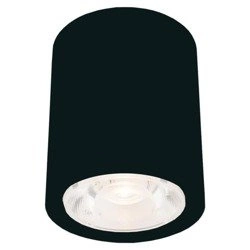 Oprawa sufitowa tuba EDESA LED M 6W czarny IP54 śr. 9cm 9107