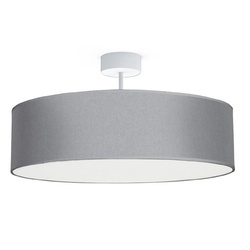 Lampa sufitowa VIOLET GRAY szer. 50cm 3xE27 | szary