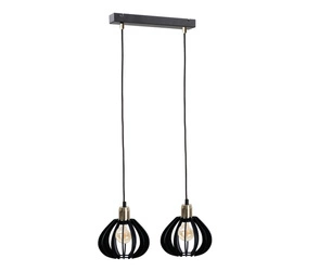 Lampa wisząca 2xE27 GEMMA GOLD