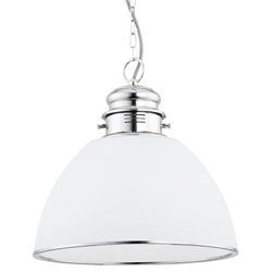 lampa wisząca nad stół Andy chrom śr. 39cm