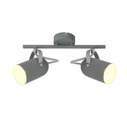 Lampa sufitowa GRAY listwa, 2xE14, szara, 92-66480