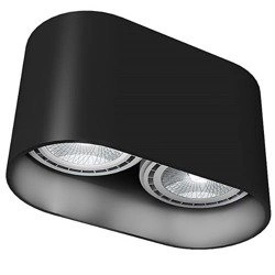 Lampa sufitowa OVAL BLACK 9240