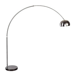 Designerska lampa podłogowa do salonu COSMO S wys. 200cm | srebrny 3382