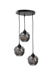 Lampa wisząca 3xE27 MERA BLACK