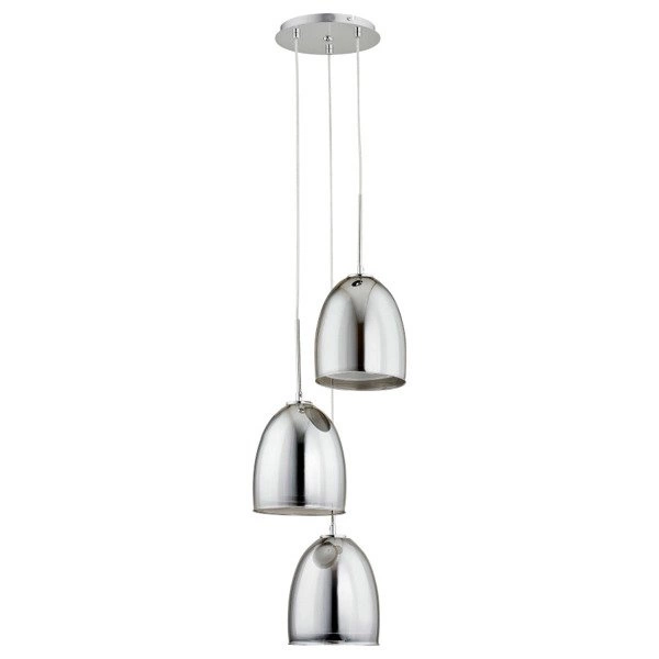 Lampa wisząca ALFA RONDA CHROM 3xE27 34cm | 60143