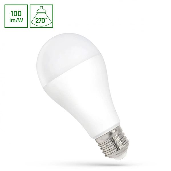 LED GLS E-27 230V 15W WW SPECTRUM