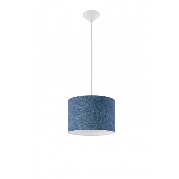 Lampa wisząca AZURE SL.0550 niebieska 1xE27