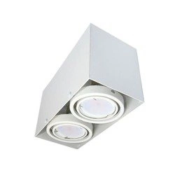 Oprawa natynkowa BLOCCO, ML478, biała, 2x7W LED GU10