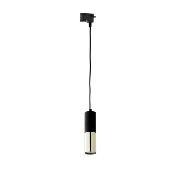 Lampa zwis do szyny TRACER 4403 1xGU10 czarny/złoty