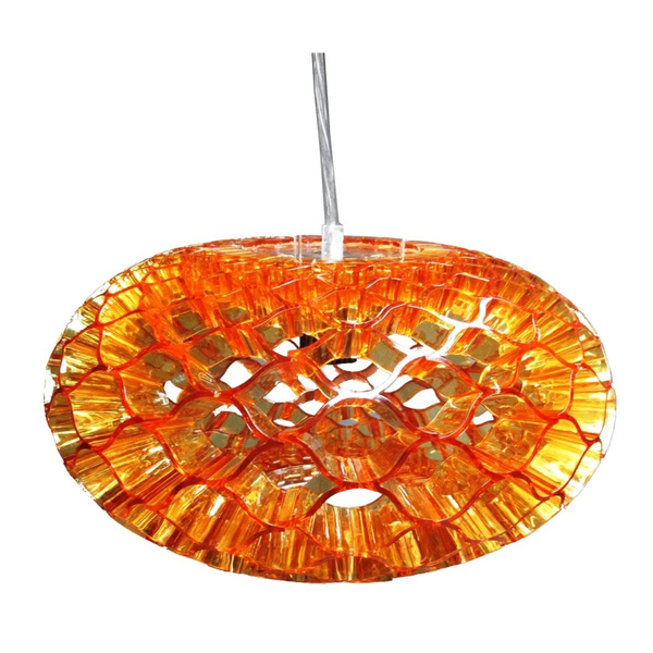 Lampa wisząca HONEY 31-49646 bursztynowa 1x60W E27