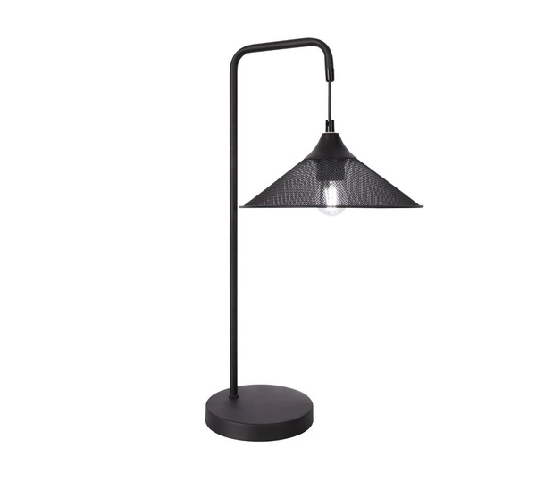 Lampa stołowa KIRUNA LEDEA, 50501206, czarna, 1x40W E27