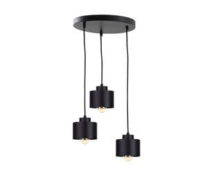 Lampa wisząca 3xE27 SIMPLY BLACK