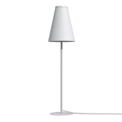 Lampa stołowa TRIFLE WHITE 44cm G9 | biały 7758