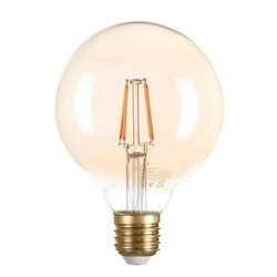 Żarówka FILAMENT LED E27 4W ciepła 2200K kula G95 VINTAGE 9797