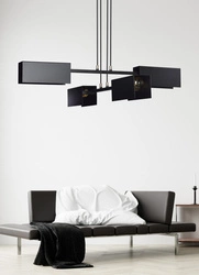 Lampa wisząca Emibig TOLOS 4 Czarny 633/4