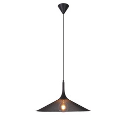 Lampa wisząca KIRUNA L LEDEA, 50101203, czarna, 1x40W E27