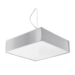 Lampa wisząca Sollux HORUS 35 Lampa  PVC, Stal, szary 2 x 15W LED, SL.0131