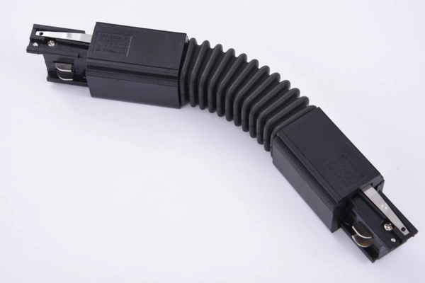 TRACK 3LINE FLEXIBLE CONNECTOR BK