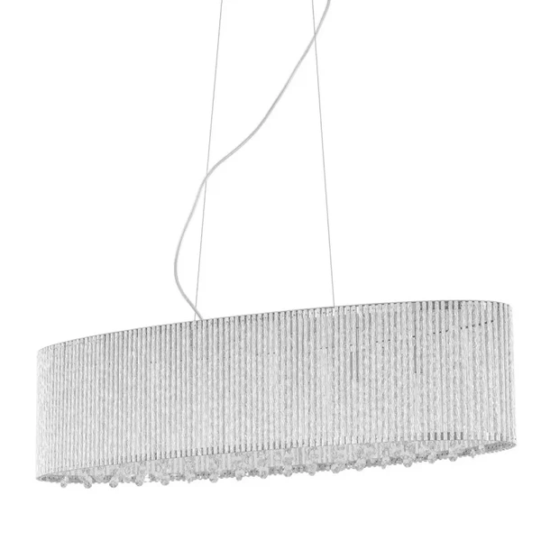 Lampa wisząca Anabella dł. 81cm 6xG9 | srebrny/transparentny