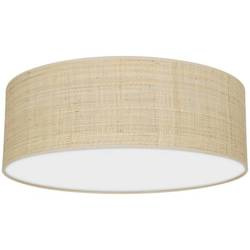 Lampa sufitowa MARSHALL, MLP7488, 50 cm, biały/rattan, 3x60W E27