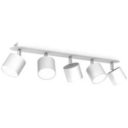 Lampa sufitowa DIXIE WHITE 5x GX53 szer. 64cm | biały