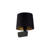 Kinkiet do sypialni CHILLIN I czarny 8197