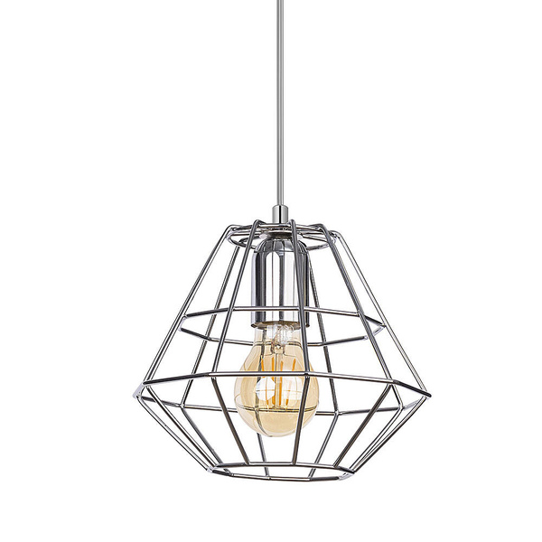 DIAMOND SILVER LAMPA WISZACA 1 PŁ CHROM