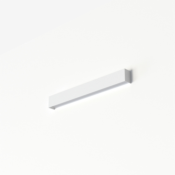 Kinkiet STRAIGHT WALL LED WHITE S 62cm T8 11W barwa ciepła 3000K | biały