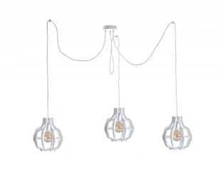 Lampa wisząca 3xE27 BENTO SMALL WHITE LONG 766