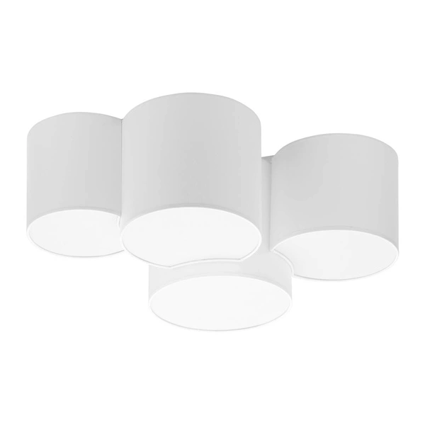 Nowoczesna lampa sufitowa MONA WHITE 3442 4xE27 3442