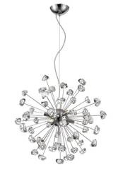 P0539-06A-F4AC STAR LAMPA WISZĄCA CHROME