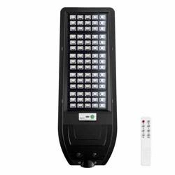 Latarnia solarna Via, czarna, 200W LED, barwa zimna 6000K, 2400lm, EKO9096