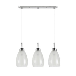MORRO CHROM/WHITE LAMPA WISZĄCA 3XE27