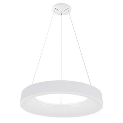 Lampa wisząca Giulia śr. 80cm 80W LED ciepła biel 3000K | biały